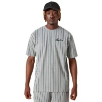 New Era Pinstripe Oversized Tee 4 New Era Pinstripe Oversized Tee – Bild 4