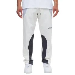 Pegador Miskin Patchwork Wide Sweat Pants