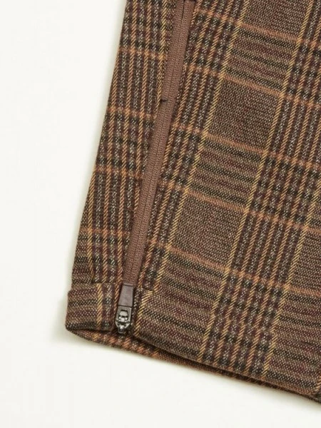 Gabba Pisa Brown Check Pant Regular 4 Gabba Pisa Brown Check Pant Regular – Bild 4