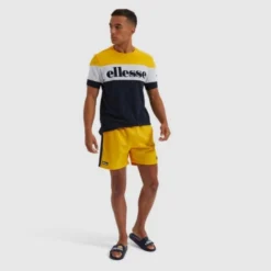 Ellesse Genoa Swim Short -Nike Verkäufe SHE08547 Yellow 04 4 600x600