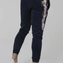 SikSilk Cuffed Starlite Athlete Track Pants -Nike Verkäufe siksilk cuffed starlite athlete track pants navy p3417 27498 03 4 600x600